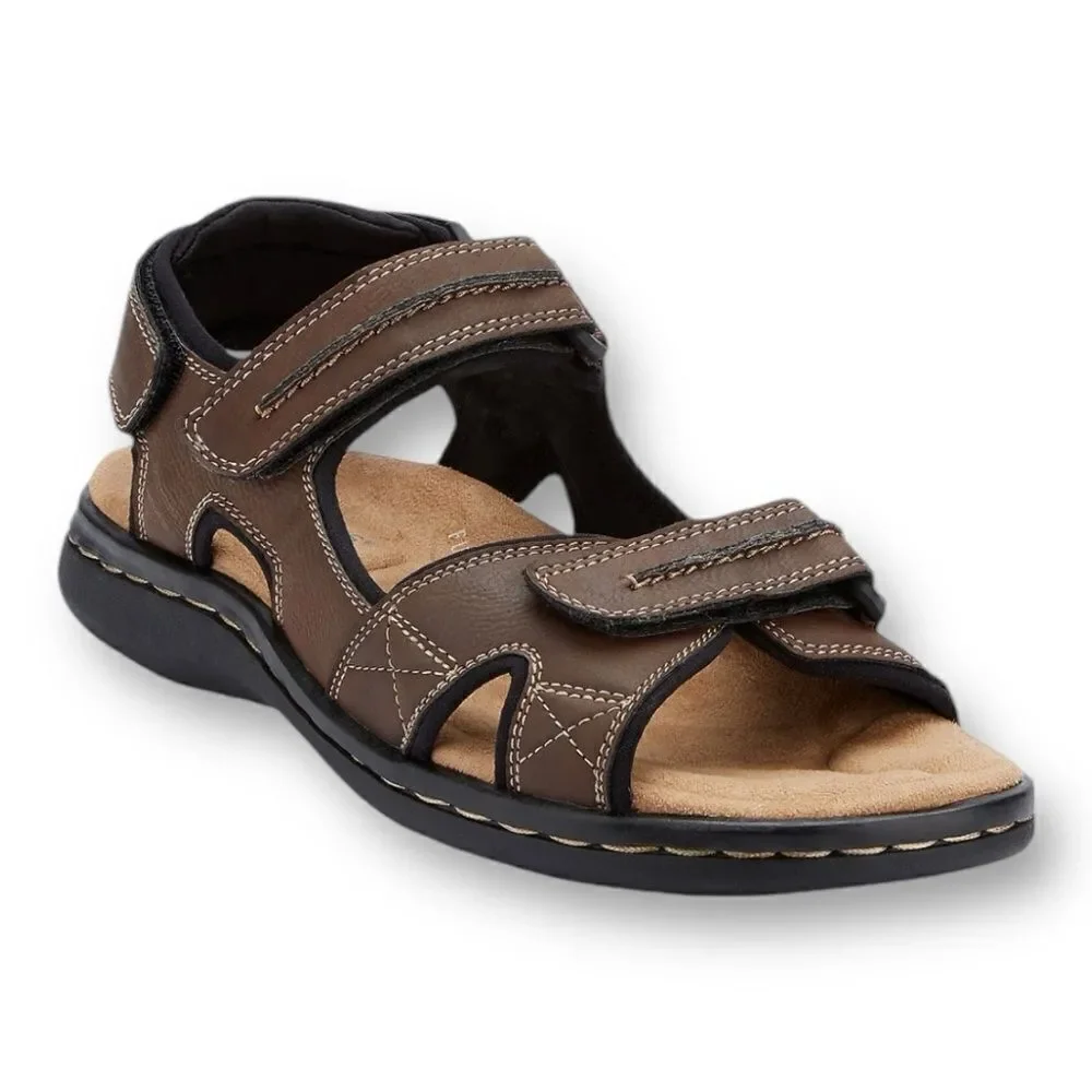 DOCKERS Men's Newpage Briar Sandals in the Size 12 W
